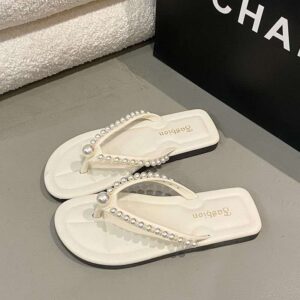 Braided Strap Casual Beach Flip Flops