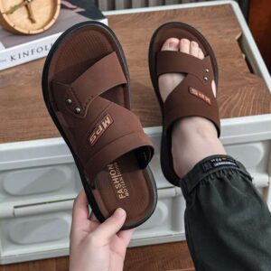 Men’s Rugged Cross-Strap Daily Sandals
